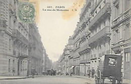 CPA Paris La Rue De Monceau - Distretto: 08