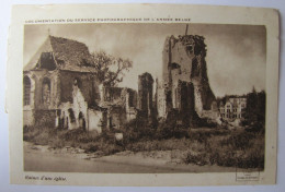 BELGIQUE - Carte Lettre - Ruines D'une Eglise - Sonstige & Ohne Zuordnung