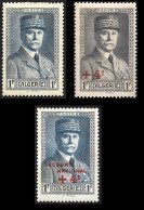 ALGERIE  1941-42 -  Y&T 168 à 170  - Pétain - NEUFS* - Ungebraucht