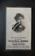 ROSALIE - MARIE COOPMAN ° LOMBARTZIJDE 1881 + OOSTENDE 1931 / JOSEPH CATTOOR - Devotion Images