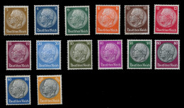 ALEMANIA IMPERIO. ** 441, 443, 445/47, 449, 451, 452, 454, 456 Y 458/61. Cat. 1072 €. - Unused Stamps