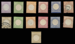 ALEMANIA IMPERIO. */(*) 13/17, Ø 18/19 Y */(*) 20/25. Calidad Diversa. Cat. 1646 €. - Unused Stamps