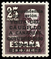 ** 1090. Canarias. Centraje De Lujo. Inapreciables Sombras Del Tiempo. Cat. 1000 €. - Unused Stamps