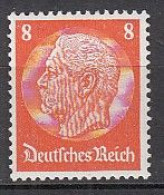 DR  485 PF I, Postfrisch **, Hindenburg, 1933 - Nuovi