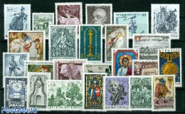 Austria 1967 Yearset 1967, Complete, 25v, Mint NH, Various - Yearsets (by Country) - Nuovi