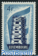 Luxemburg 1956 4Fr, Stamp Out Of Set, Mint NH, History - Europa (cept) - Nuevos
