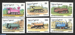 Sahara (=not Official) 1999 Railways 6v, Mint NH, Transport - Railways - Trains