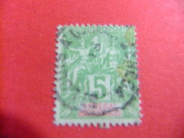 55 SENEGAL 1892 / COLONIA FRNCESA ((légende En Rojo O Rosa / YVERT 11 FU - Gebraucht