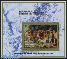 Manama 1971 Rubens Painting S/s, Mint NH, Art - Paintings - Rubens - Manama