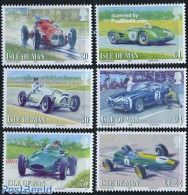 Isle Of Man 2008 Auto Racing 6v, Mint NH, Sport - Transport - Autosports - Sport (other And Mixed) - Automobiles - Cars