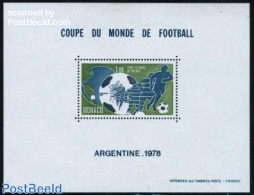 Monaco 1978 World Cup Football S/s, Mint NH, Sport - Football - Ongebruikt