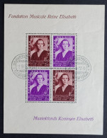 Belgie 1937 Blok 7 Muziekfonds Koningin Elisabeth - 1924-1960