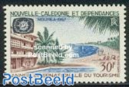 New Caledonia 1967 International Tourism Year 1v, Mint NH, Various - Hotels - Tourism - Neufs