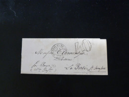 LETTRE DE GOURNAY EN BRAY POUR LA FERTE SAINT SAMSON   -  1874  - - 1849-1876: Période Classique