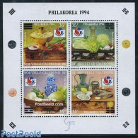 New Caledonia 1994 Philakorea S/s, Mint NH, Health - Food & Drink - Philately - Unused Stamps