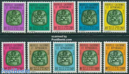 New Caledonia 1976 On Service 10v, Mint NH - Other & Unclassified