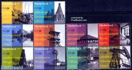 Netherlands 2002 Industrial Heritage 10v First Print [++], [+], Mint NH, Science - Transport - Various - Mining - Ship.. - Ongebruikt
