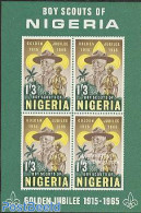 Nigeria 1965 Scouting S/s, Mint NH, Sport - Scouting - Autres & Non Classés