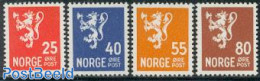 Norway 1946 Definitives 4v, Mint NH, History - Coat Of Arms - Ongebruikt