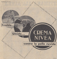 Crema NIVEA - Illustrazione - Pubblicità D'epoca - 1938 Old Advertising - Publicités