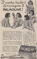 Sapone PALMOLIVE - Pubblicità D'epoca - 1938 Vintage Advertising - Publicités