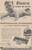 Talco Borato PALMOLIVE - Pubblicità D'epoca - 1938 Vintage Advertising - Publicités