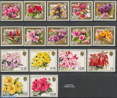 Niue 1984 Flowers 16v, Mint NH, Nature - Flowers & Plants - Niue