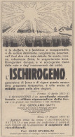 Ischirogeno - Prof. Gerolamo Gatti - Pubblicità D'epoca - 1933 Vintage Ad - Publicités