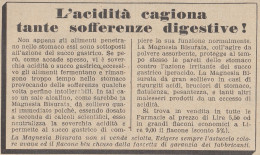 Magnesia Bisurata - Pubblicità D'epoca - 1933 Vintage Advertising - Publicités