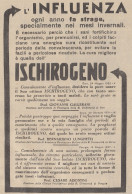 Ischirogeno - Prof. Bernardino Lunghetti - Pubblicità D'epoca - 1933 Ad - Publicités
