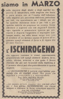 Ischirogeno - Prof. Giov. Battista Pellizzi - Pubblicità D'epoca - 1933 Ad - Publicités