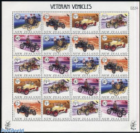 New Zealand 2003 Automobiles 4x5v M/s, Limited Edition, Mint NH, Transport - Automobiles - Ungebraucht