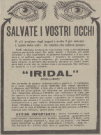 Collirio IRIDAL - Pubblicità D'epoca - 1931 Vintage Advertising - Pubblicitari