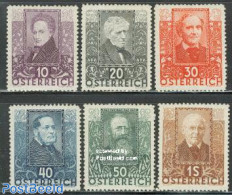 Austria 1931 Poets 6v, Mint NH, Art - Authors - Unused Stamps