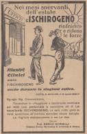 Ischirogeno - Prof. Enrico Morselli - Pubblicità D'epoca - 1931 Vintage Ad - Publicités