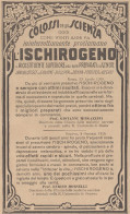 Ischirogeno - Prof. Giovanni Mingazzini - Pubblicità D'epoca - 1931 Old Ad - Publicités