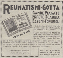 Il Nuovo Metodo Di Cura Del Parroco HEUMANN - Pubblicità D'epoca - 1931 Ad - Publicités