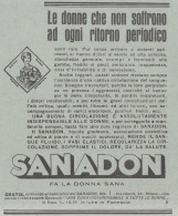 Sanadon - Pubblicità D'epoca - 1931 Vintage Advertising - Werbung