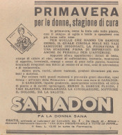 Sanadon - Pubblicità D'epoca - 1931 Vintage Advertising - Werbung