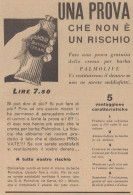Shaving Cream PALMOLIVE - Pubblicità D'epoca - 1931 Vintage Advertising - Werbung