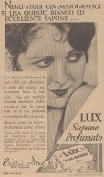 Sapone Profumato LUX - Pubblicità D'epoca - 1931 Vintage Advertising - Advertising
