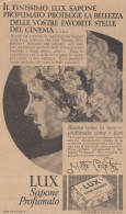 Sapone Profumato LUX - Pubblicità D'epoca - 1931 Vintage Advertising - Advertising