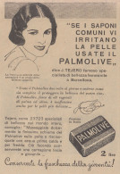 Sapone PALMOLIVE - J. Tejero - Pubblicità D'epoca - 1931 Advertising - Publicités