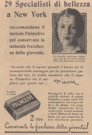 Sapone PALMOLIVE - Pubblicità D'epoca - 1931 Vintage Advertising - Reclame