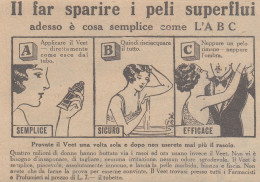 Crema Depilatoria VEET - Pubblicità D'epoca - 1931 Vintage Advertising - Advertising