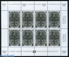 Austria 1996 Stamp Day M/s, Blackprint, Mint NH, Nature - Birds - Stamp Day - Neufs