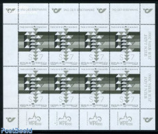 Austria 2000 Stamp Day M/s, Blackprint, Mint NH, Stamp Day - Nuevos