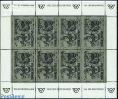 Austria 1991 Stamp Day Blackprint M/s, Mint NH, Stamp Day - Nuevos