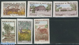 Upper Volta 1962 Hunt & Tourism 6v Imperforated, Mint NH, Nature - Various - Animals (others & Mixed) - Cat Family - H.. - Rotary, Lions Club