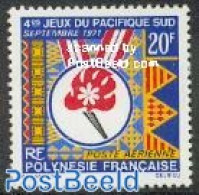 French Polynesia 1971 South Pacific Games 1v, Mint NH, Sport - Sport (other And Mixed) - Ongebruikt